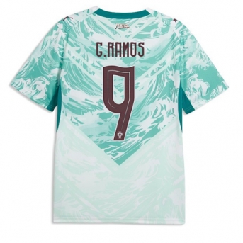 Billige Fotballdrakt Portugal Goncalo Ramos #9 Replika Bortedrakt VM 2026 Kortermet